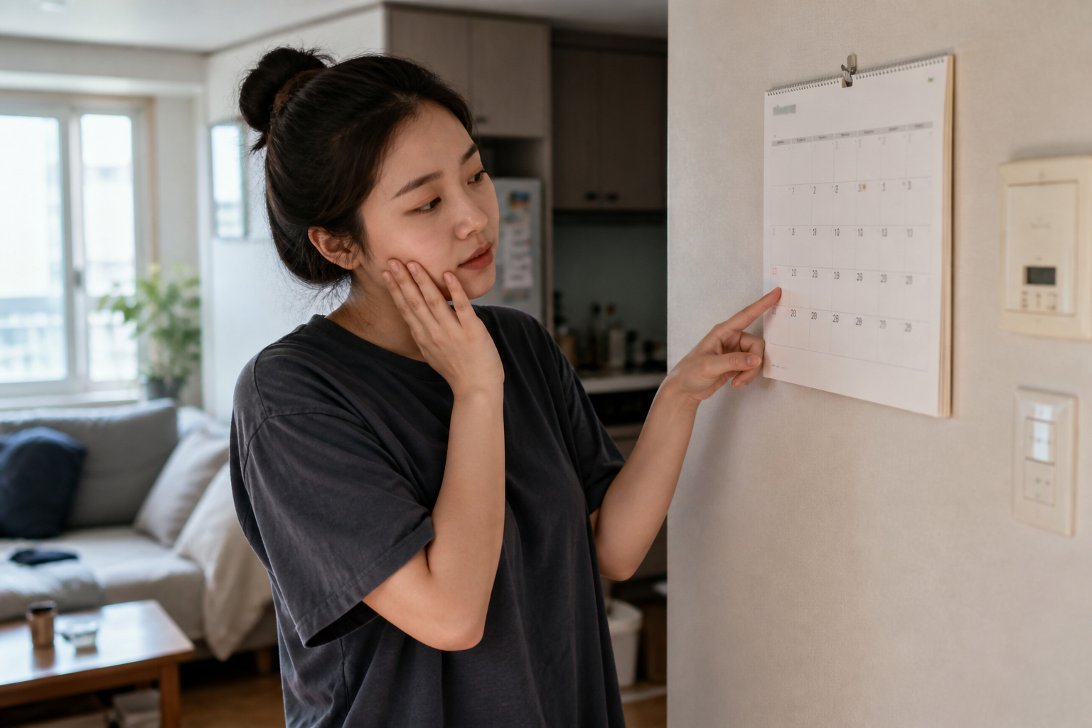 멸균 거즈로 지혈을 준비하는 모습